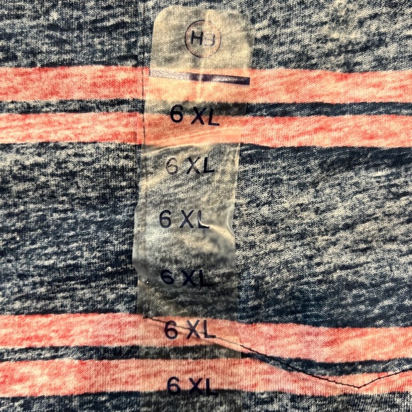 New DXL Harbor Bay Stripe Pocket T-Shirt - Picture 2 of 6